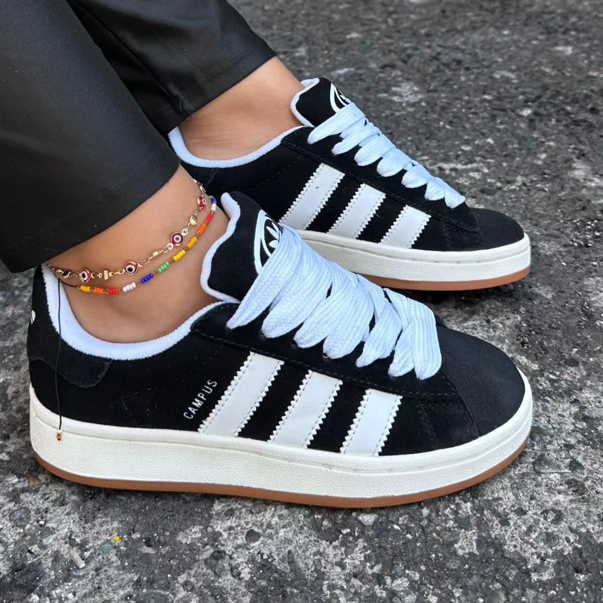 Adidas Campus Preto/Branco