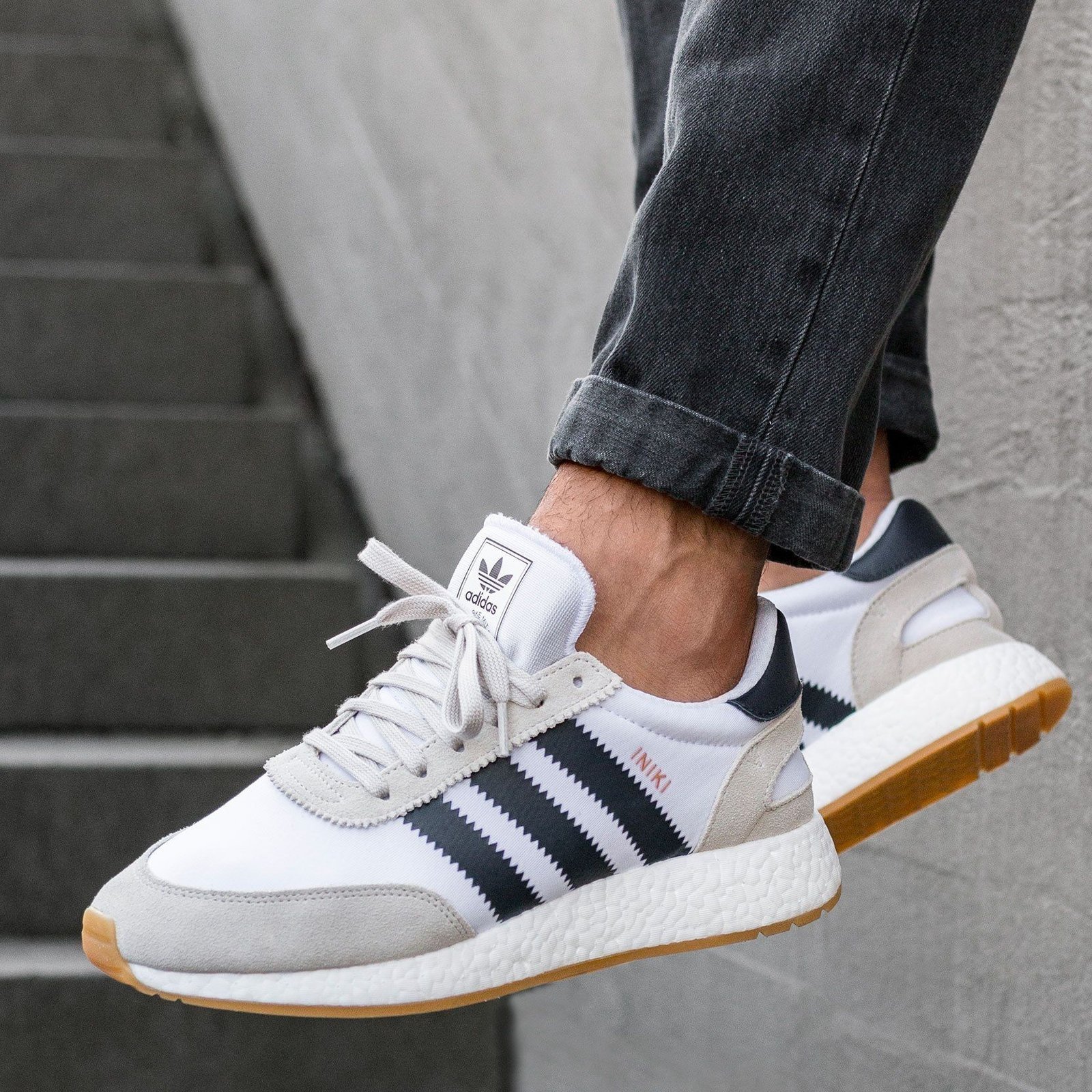 Adidas Iniki Runner Branco/Preto