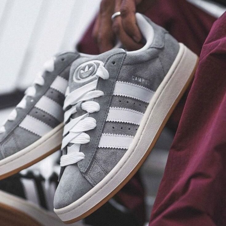 Adidas Campus Cinza/Branco