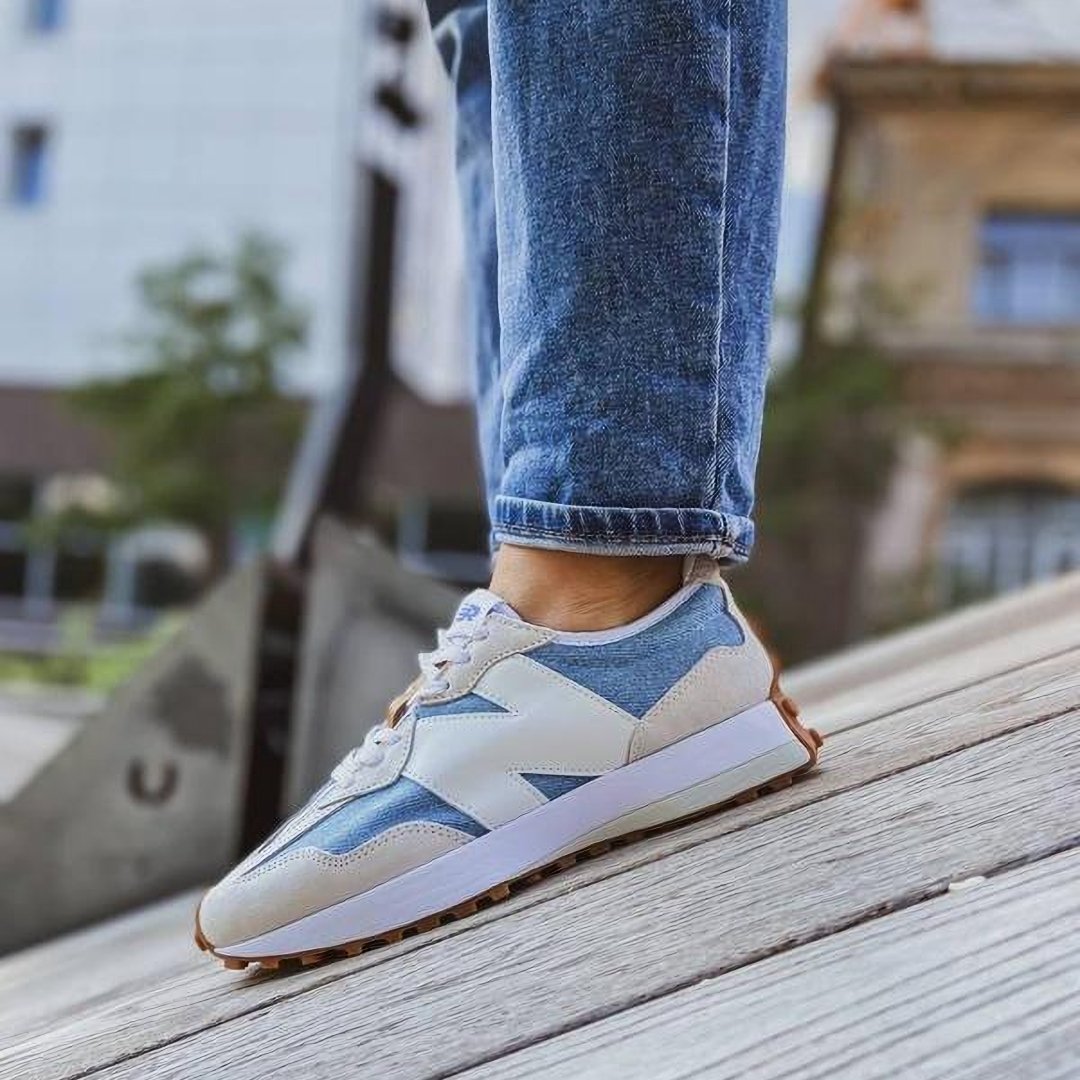 New Balance 327 Azul/Branco
