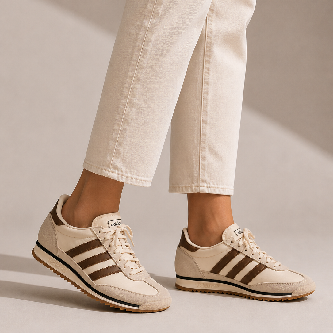 Adidas SL 72 Branco/Castanho