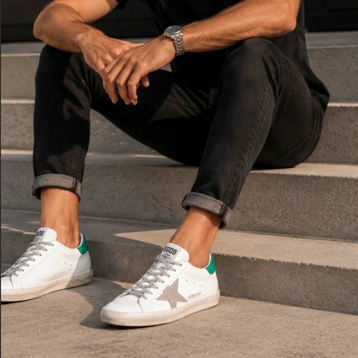 Golden Goose Super-Star Verde