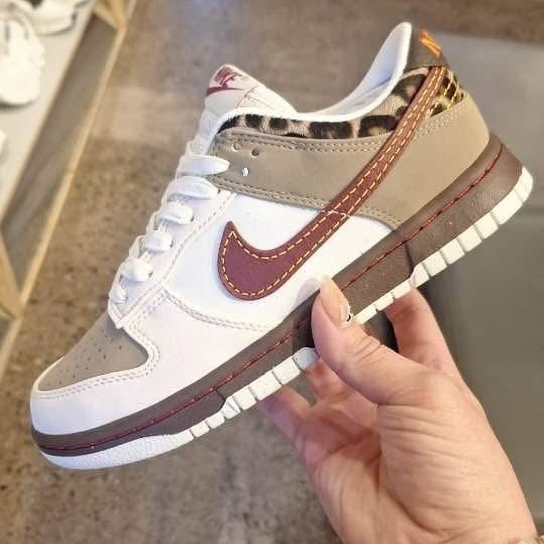Nike Dunk Beige/Leopard