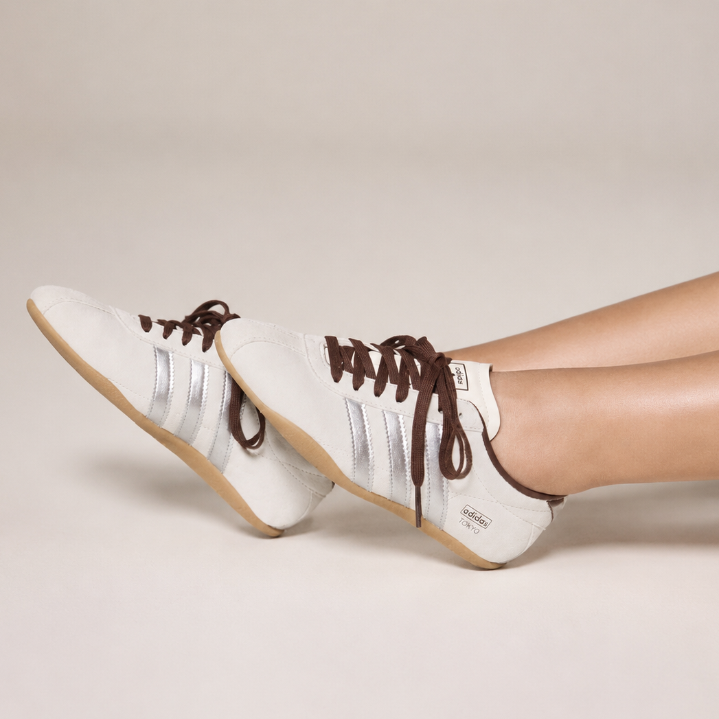 Adidas Tokyo Prata/Castanho