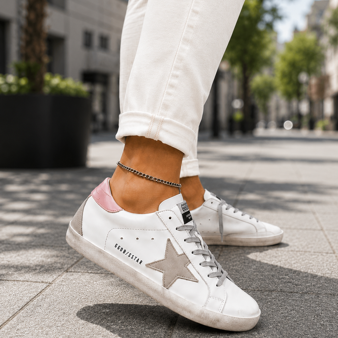 Golden Goose Super-Star Rosa