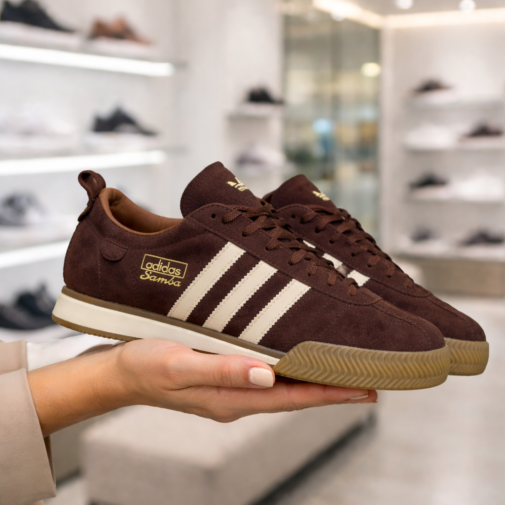Adidas Samba 62 Castanho