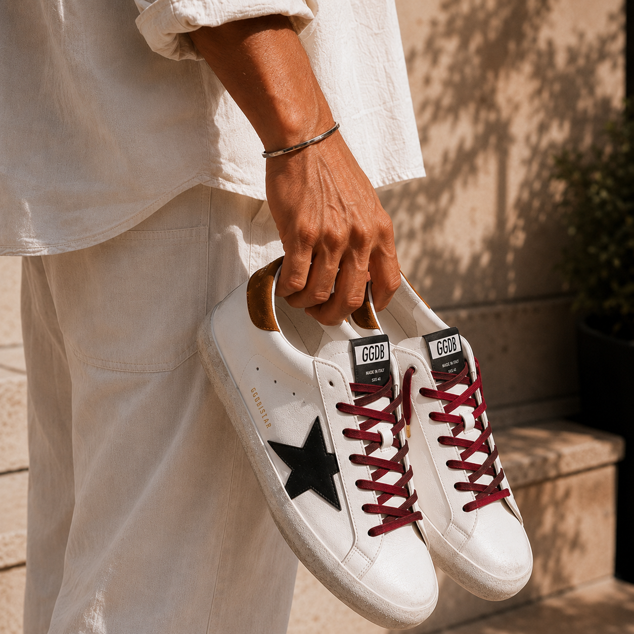 Golden Goose Super-Star Castanho/Preto