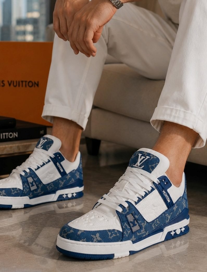 Louis Vuitton Trainer Sneaker Monogram/Denim