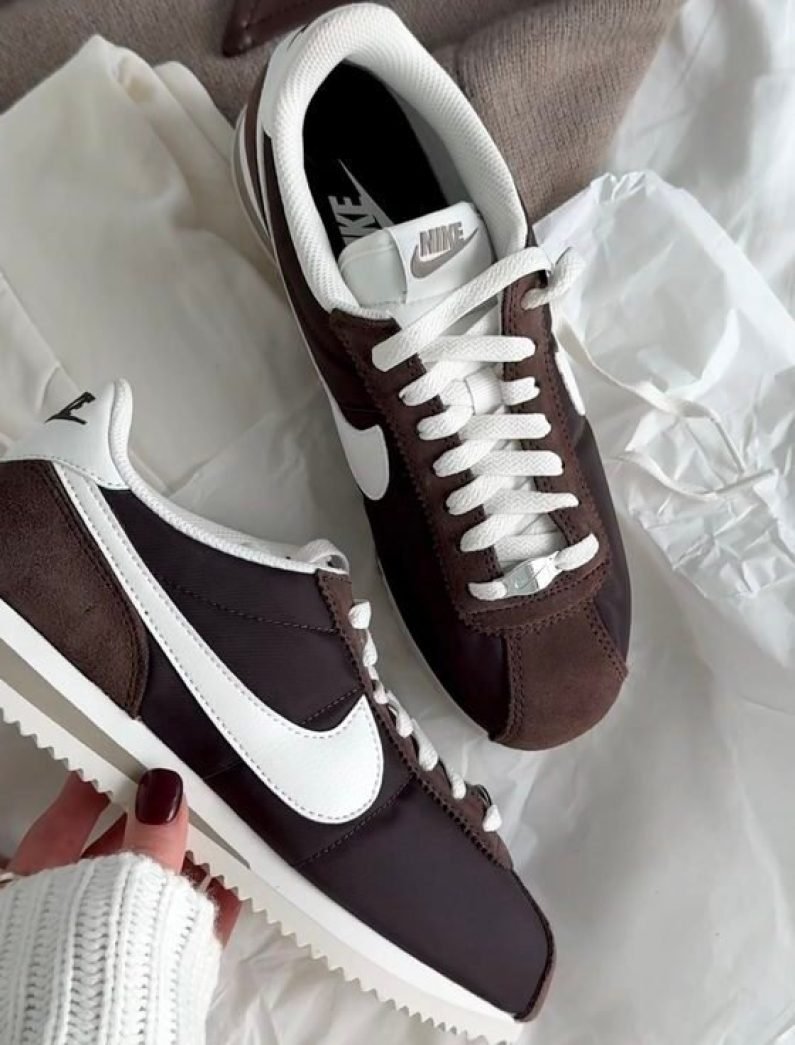 Nike Cortez Castanho/Branco