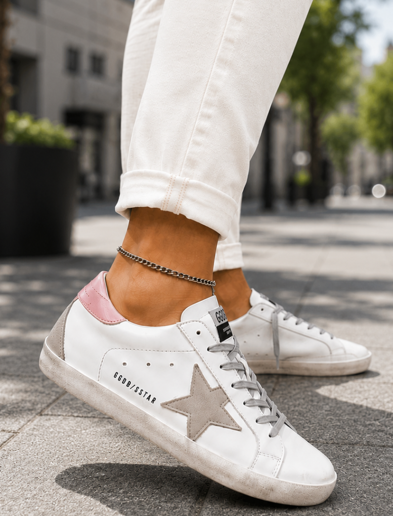 Golden Goose Super-Star Rosa